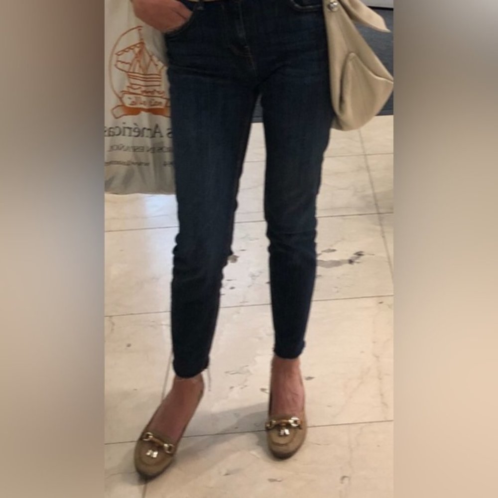 Anne Klein I-Flex Suede & Leather pumps